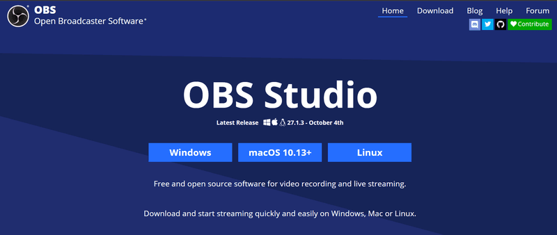 Obs Studio Online Video Recording Software