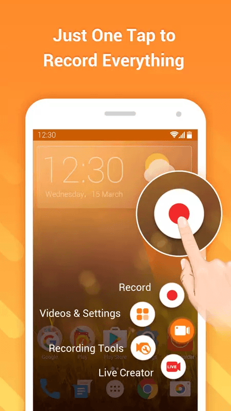 DU Recorder, a Screen Recording Software for an easy solution to: How To Screen Record On FaceTime.